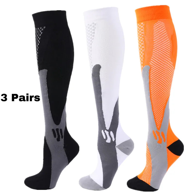 Pack de 3 pares de calcetines de compresión