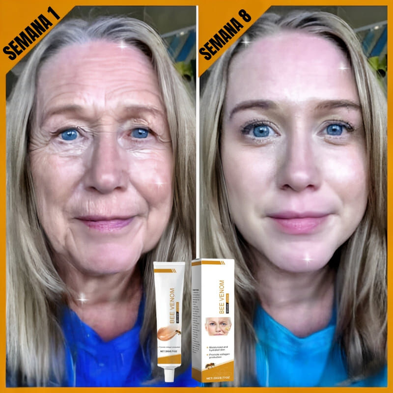 Bee Venom - Suaviza arrugas en 2 minutos - Sérum anti-envejecimiento rápido y efectivo