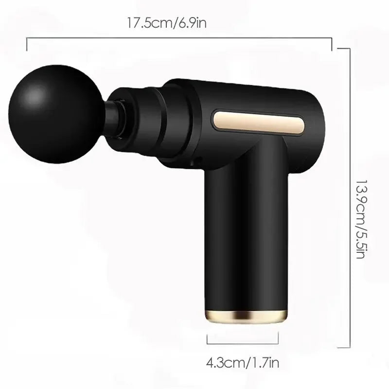 Mini Pistola de Masaje Muscular Inalámbrica
