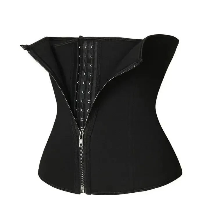 1pcs Women Underbust Latex Sport Girdle Corset Hourglass Body Shaper 9 Steel Bones Waist Trainer