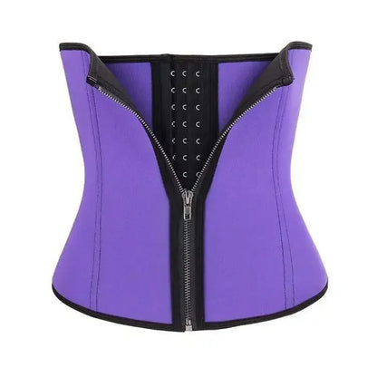 1pcs Women Underbust Latex Sport Girdle Corset Hourglass Body Shaper 9 Steel Bones Waist Trainer