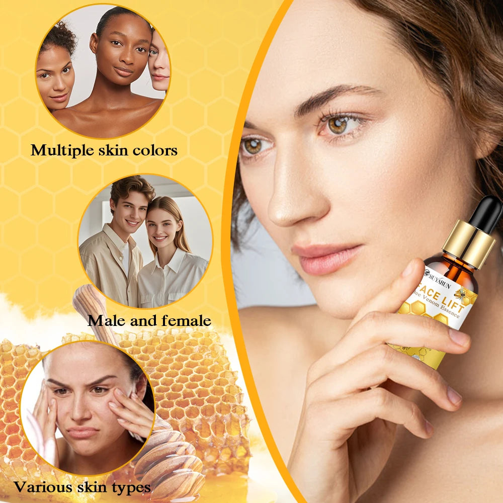 Esencia Antiedad Veneno de Abeja con Ácido Hialurónico y Polipéptidos