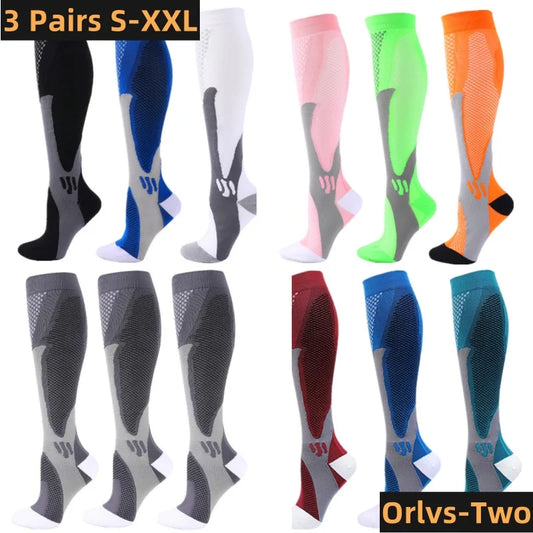 Pack de 3 pares de calcetines de compresión