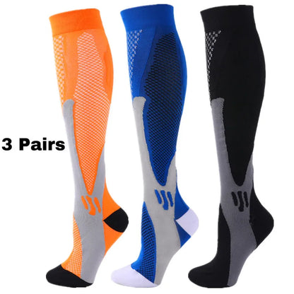 Pack de 3 pares de calcetines de compresión