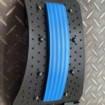 Waist Correction Belt Lumbar Stretcher 100 Massage Point for Back Pain Relief Posture Correction 4 Level Adjustment Pain Relief