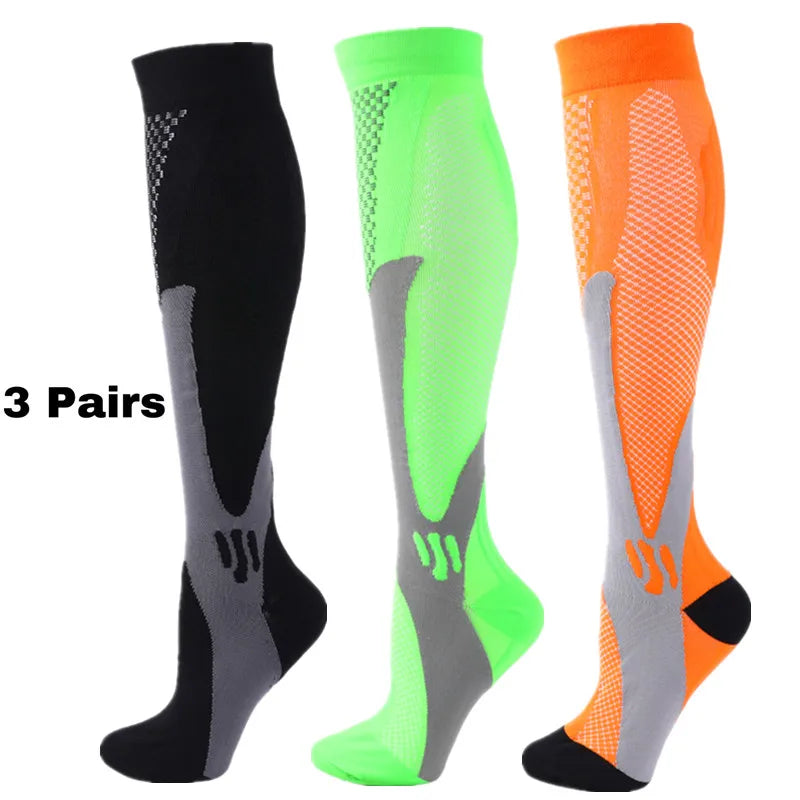 Pack de 3 pares de calcetines de compresión