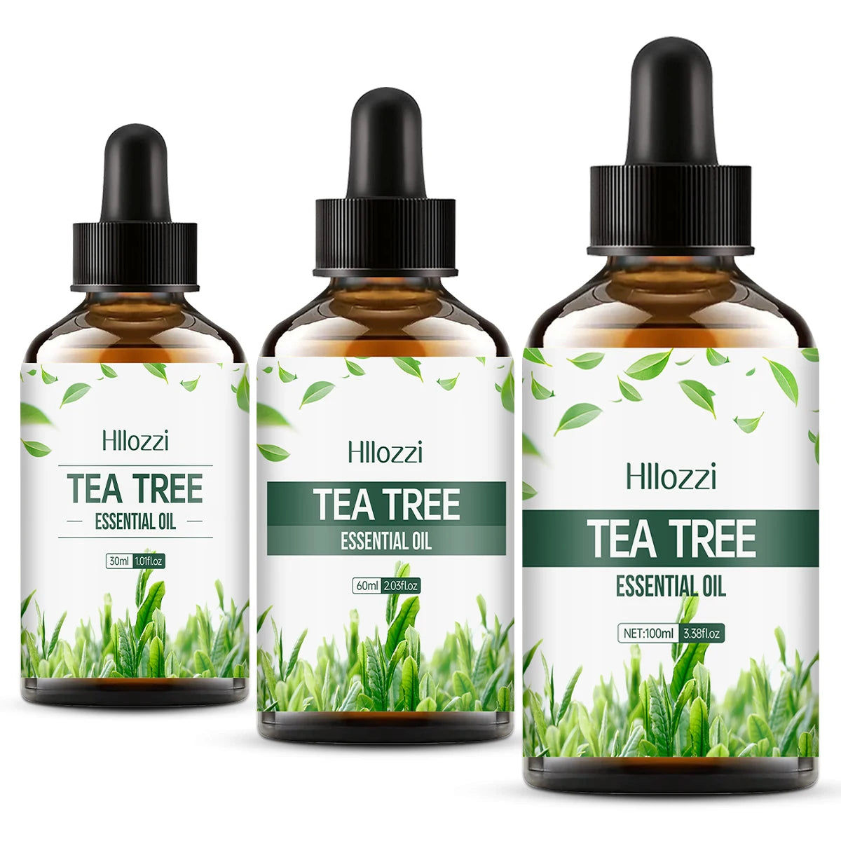 Tea Tree Aceite esencial de árbol para masajes.