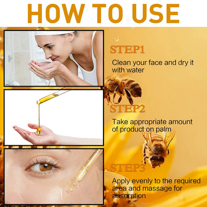 Esencia Antiedad Veneno de Abeja con Ácido Hialurónico y Polipéptidos