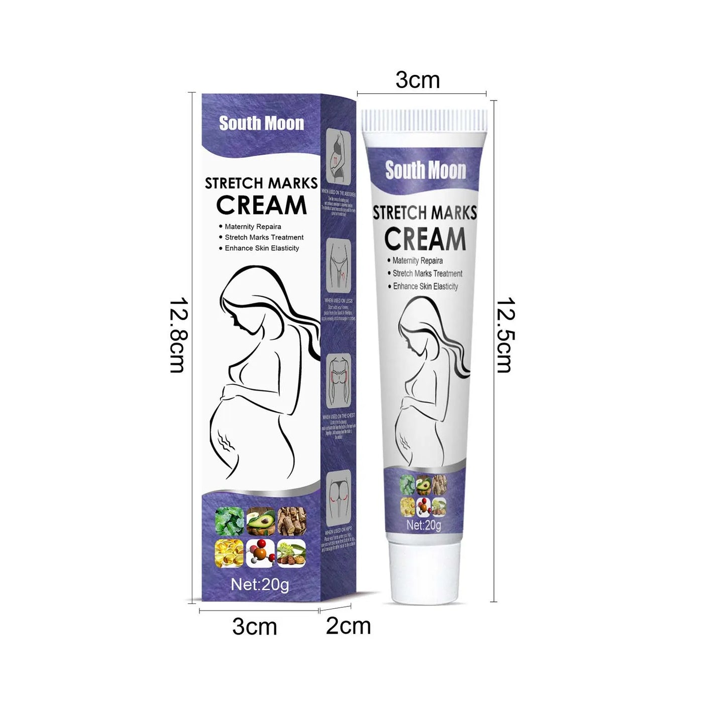 Stretch Marks Crema para eliminar las estrías del embarazo