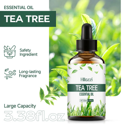 Tea Tree Aceite esencial de árbol para masajes.