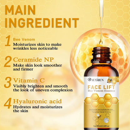 Esencia Antiedad Veneno de Abeja con Ácido Hialurónico y Polipéptidos