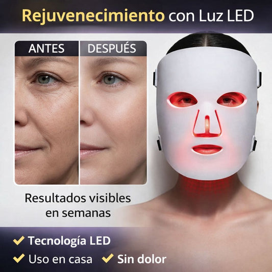 Lumera Pro™ Tratamiento LED profesional con microcorriente para firmeza y contorno facial